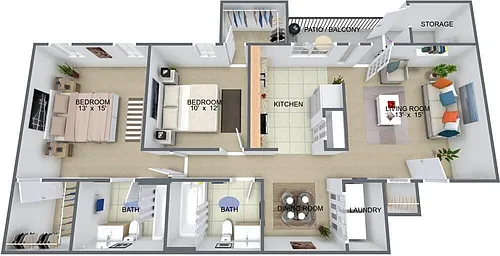 Floor plan The Oak