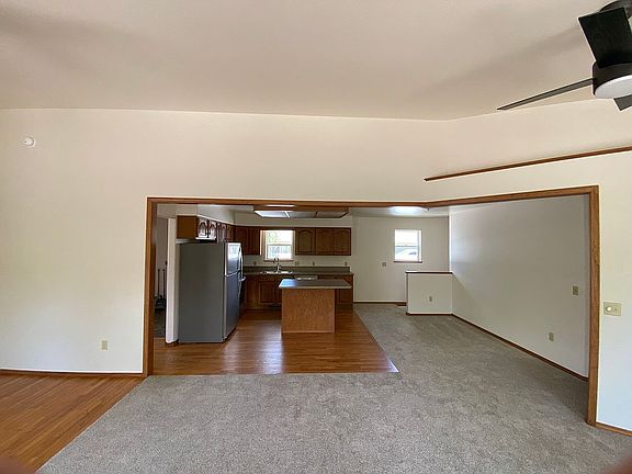 Kitchen/Dining from living 