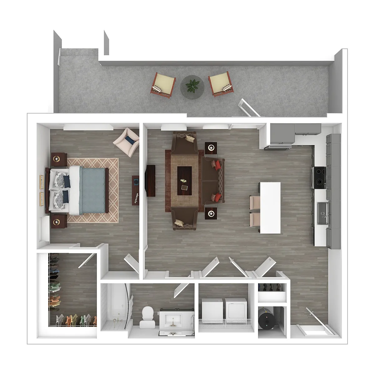 Floor plan The Whitcomb II