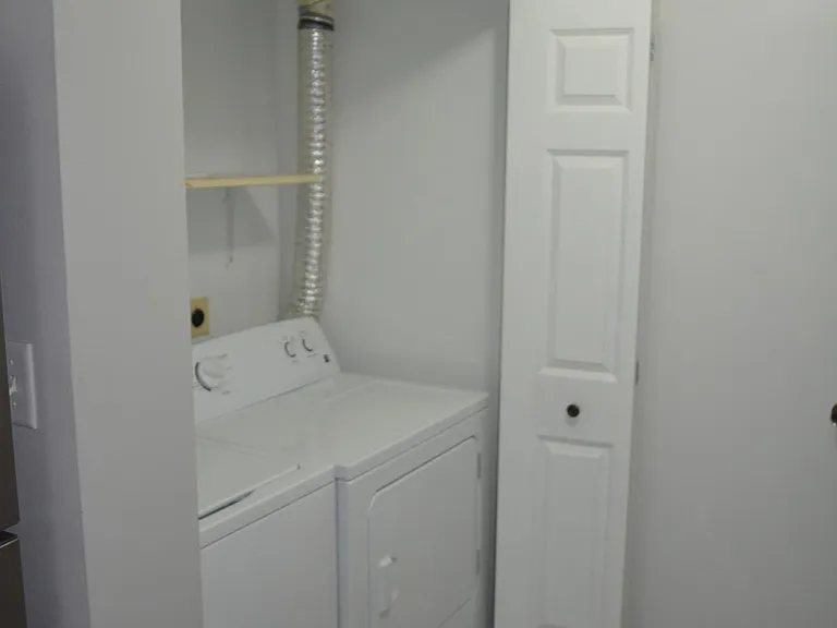 Full size washer and gas dryer