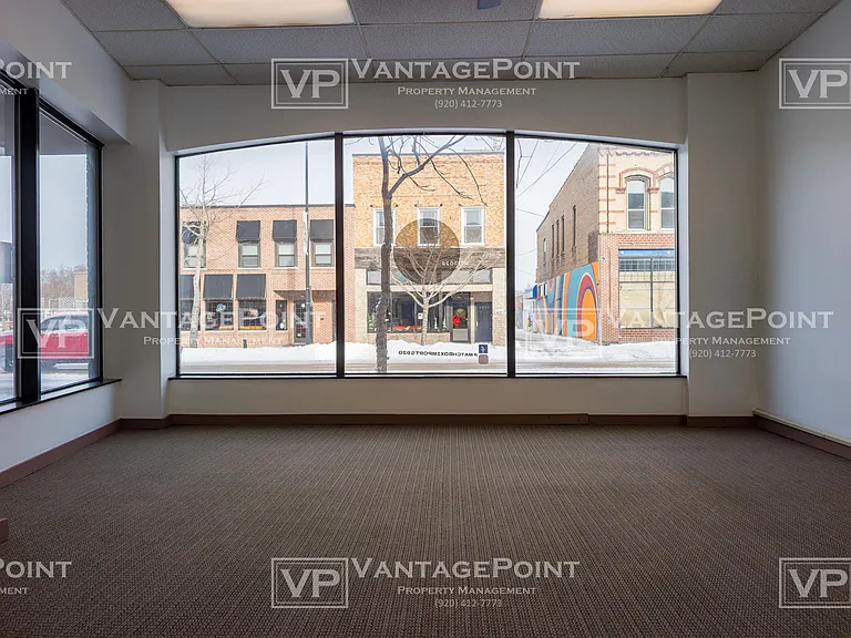 Front display windows