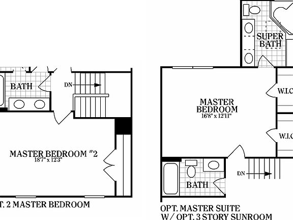 Master Bedroom Options
