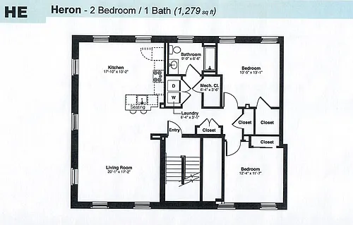 Floor plan HERON