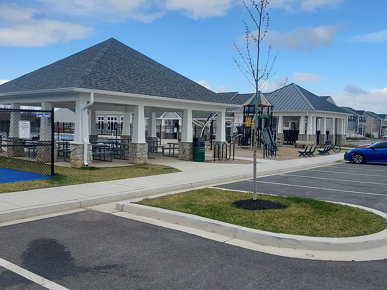 club house with fitness center