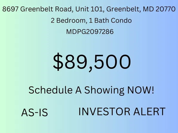 8697 Greenbelt Rd APT 101, Greenbelt, MD 20770