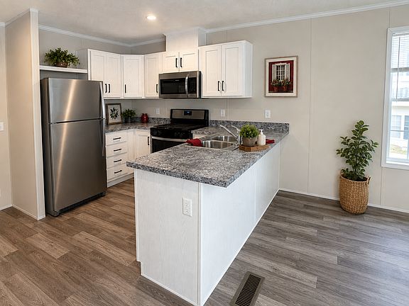 Staged Kitchen