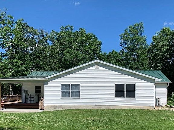 Side of house and back yard