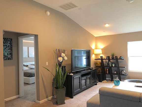 Living room/entry to Master