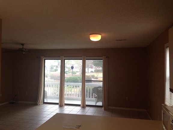 View from kitchen to living room dining room combo