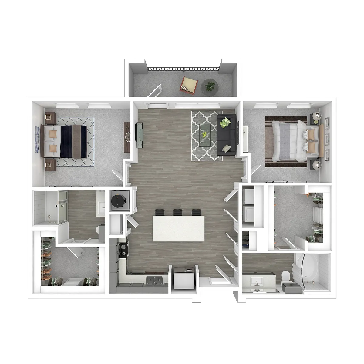 Floor plan B1