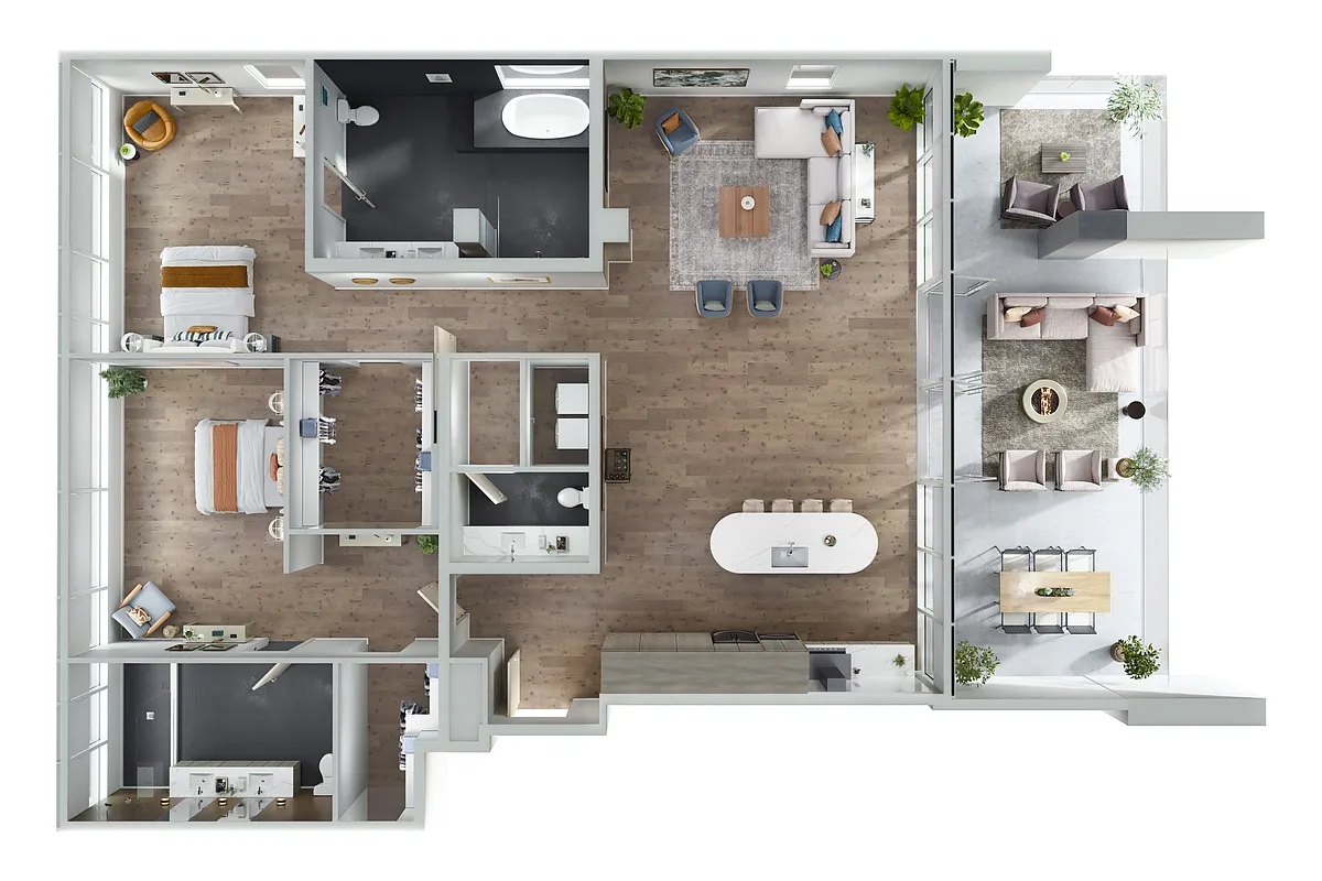 Floor plan maevePH1