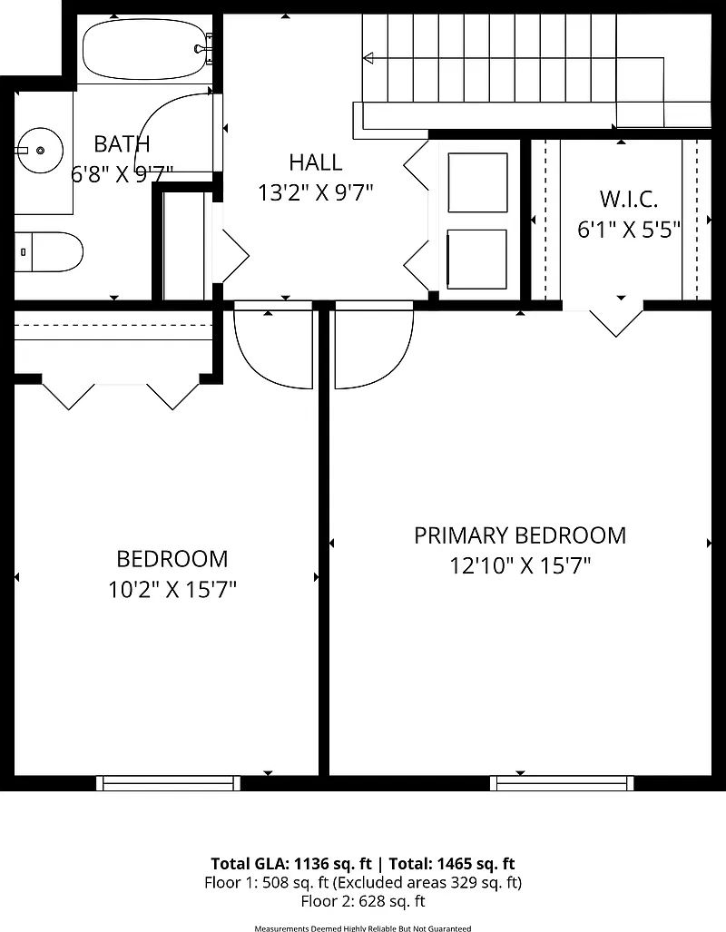 2 bed, 1112 sqft, $2,400 — Photo 3