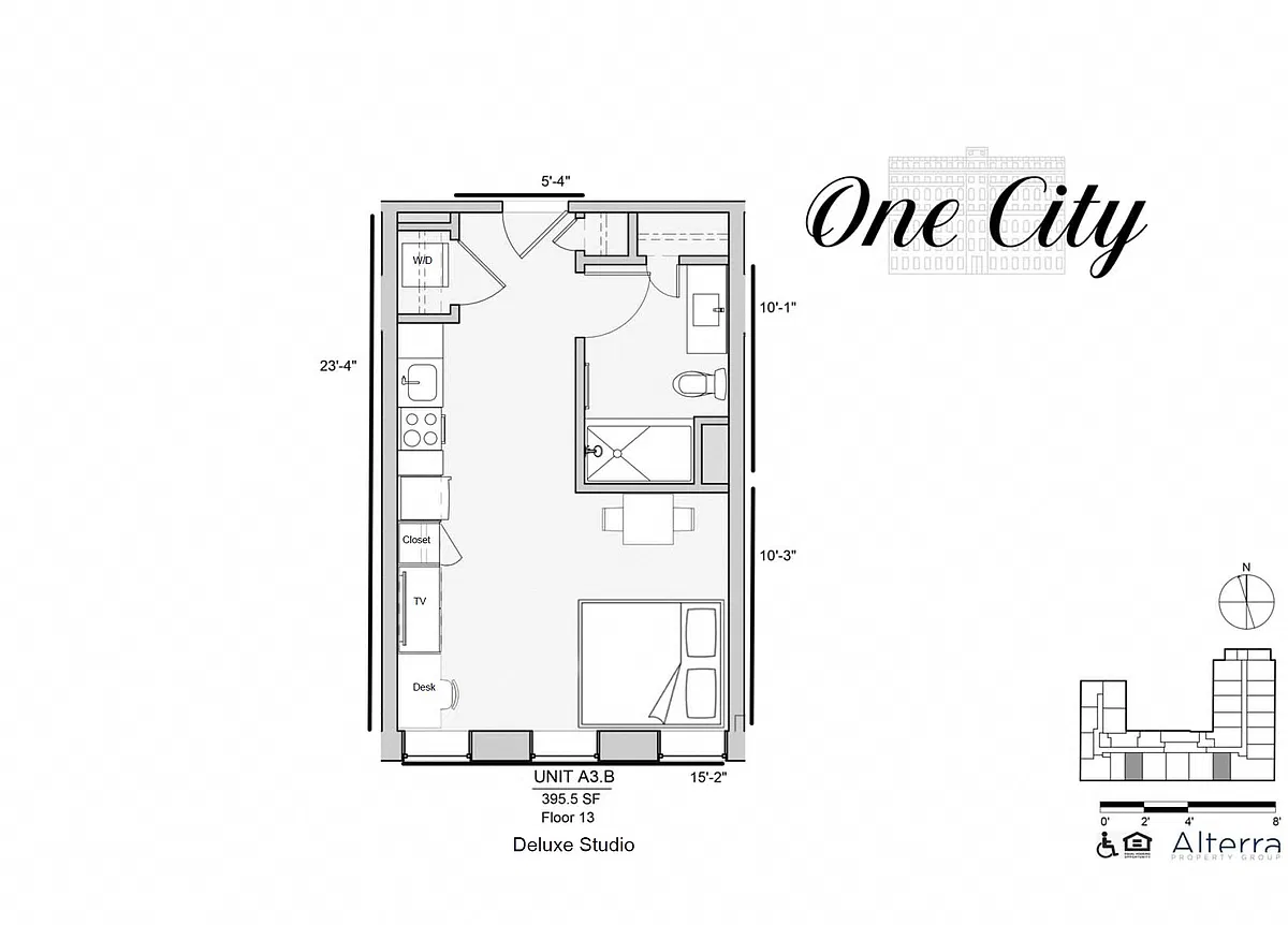 Floor plan Residence - A3.B