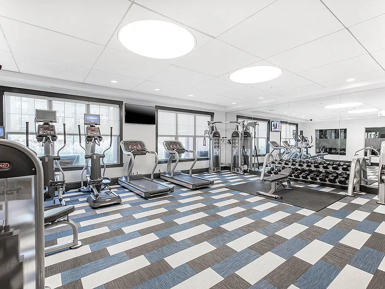 24-hour fitness center for your convenience