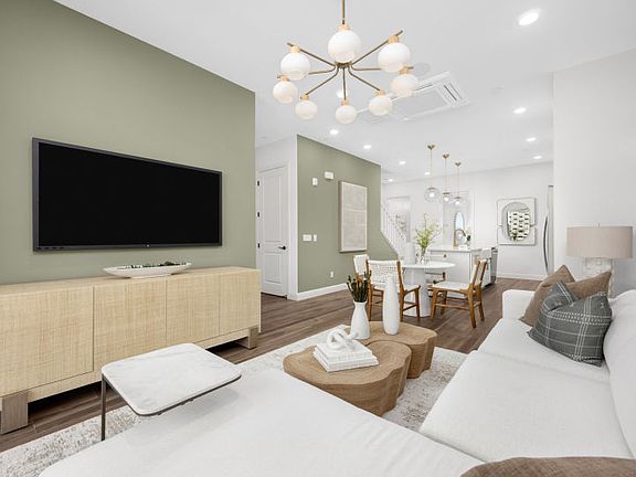 Open main living area designed for how you live