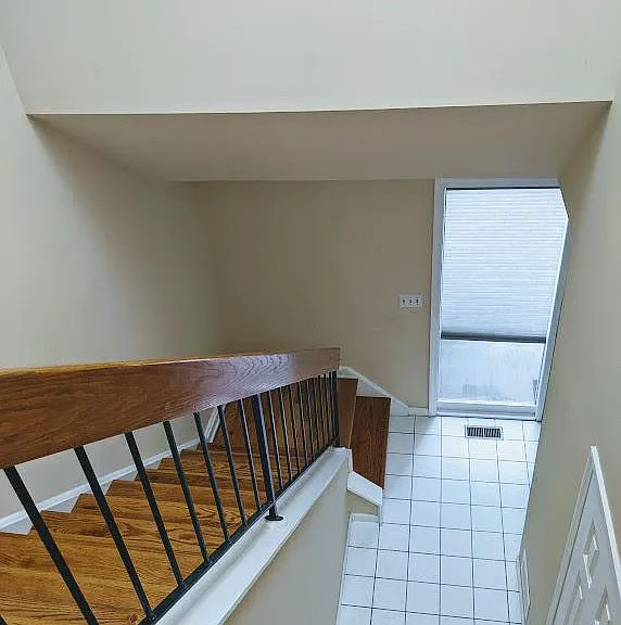Staircase down to Foyer