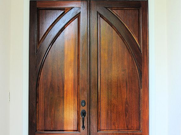Front Entry Mahogany Doors