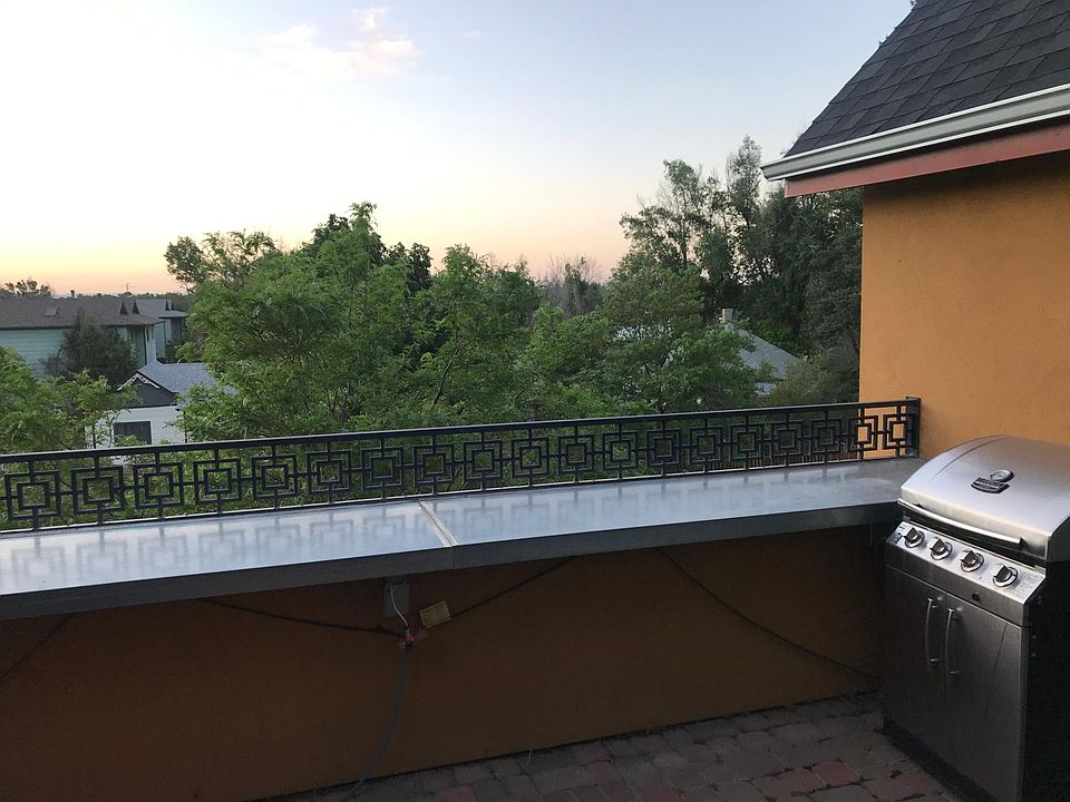 View to north off top floor veranda.