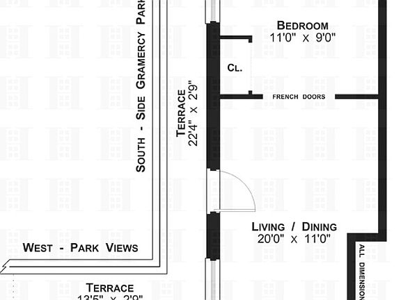 2nd image of 36 Gramercy Park E #B