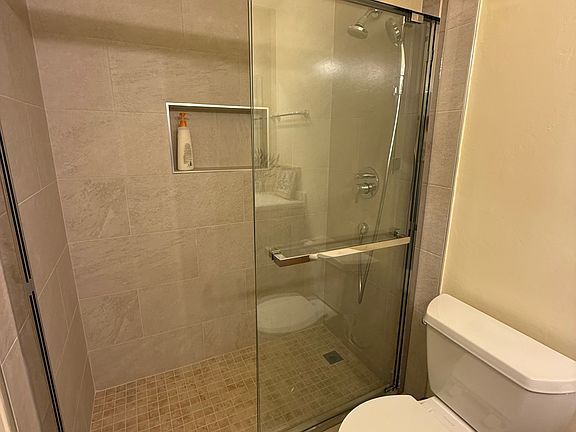 Newly remodeled bath with brand new shower