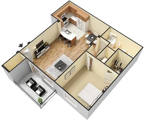 Floor plan A1