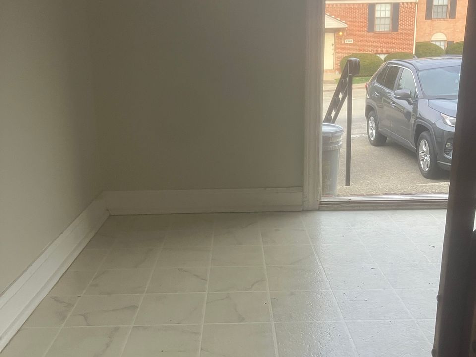 Landing inside entrance looking outside