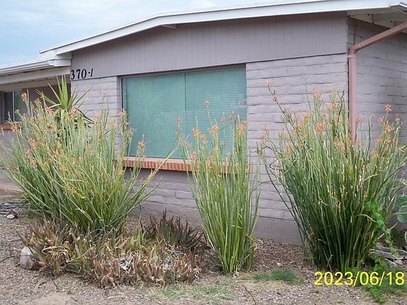 Front view of the home from the front yard area.
