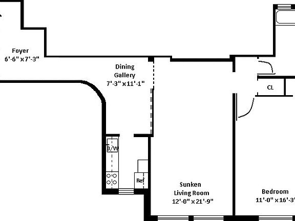 2nd image of 222 E 35th St APT 2J