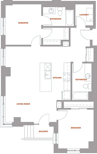 Floor plan B3