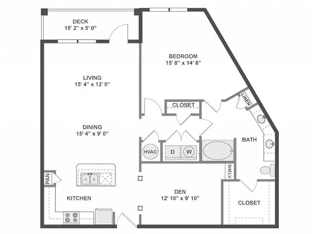 Floor plan A700