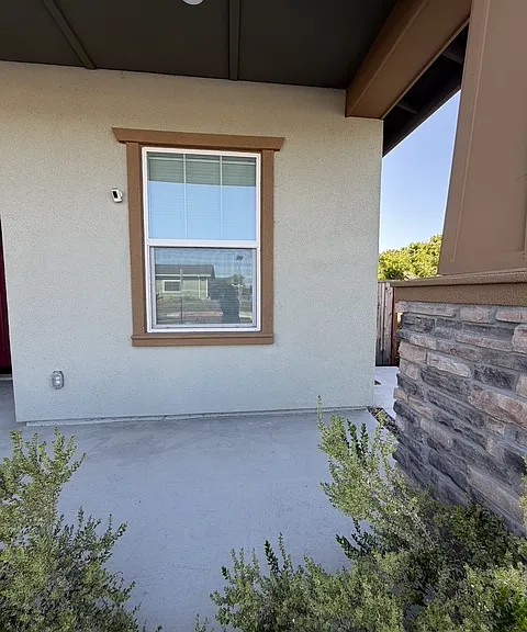 Private patio