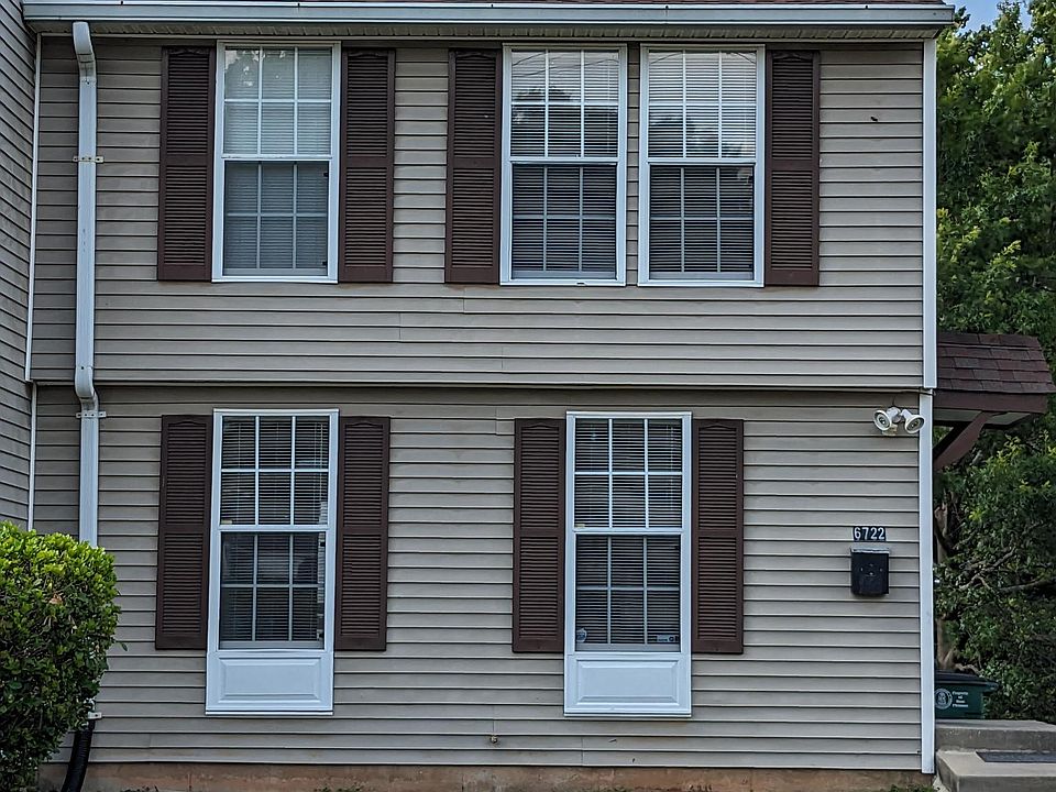 Side of the house from the street.