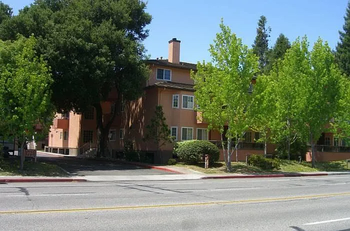 Front of the complex