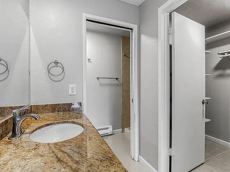 Dressing Area Vanity & Walk-In Closet