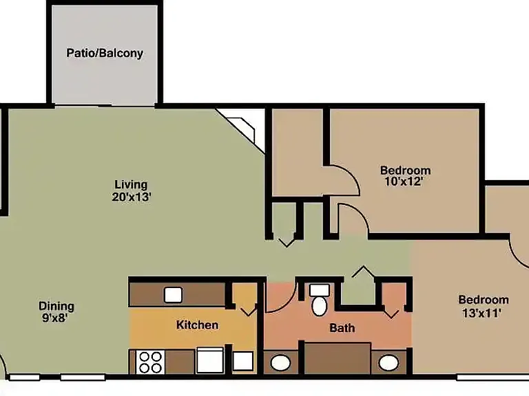Cottonwood Floor Plan