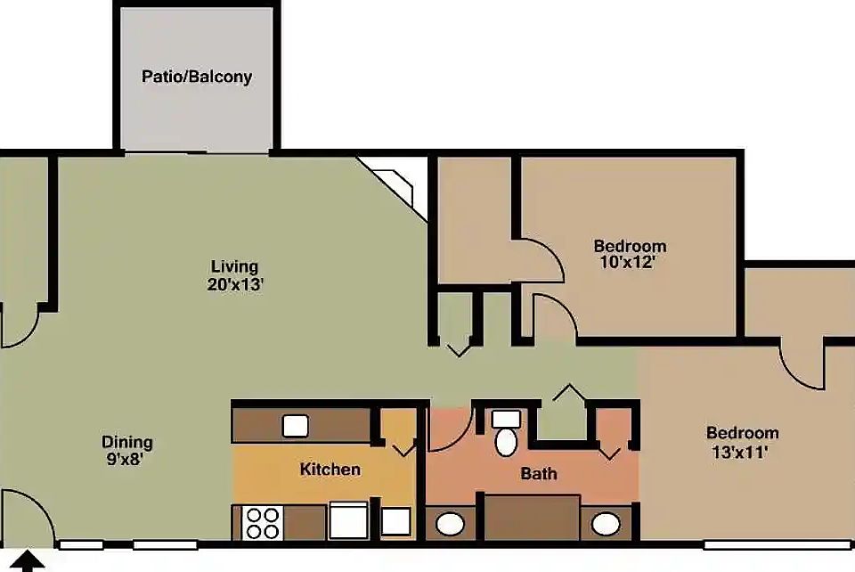 Cottonwood Floor Plan