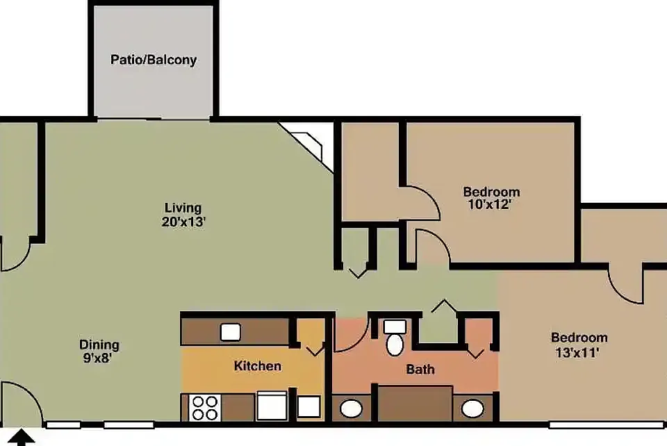 Cottonwood Floor Plan
