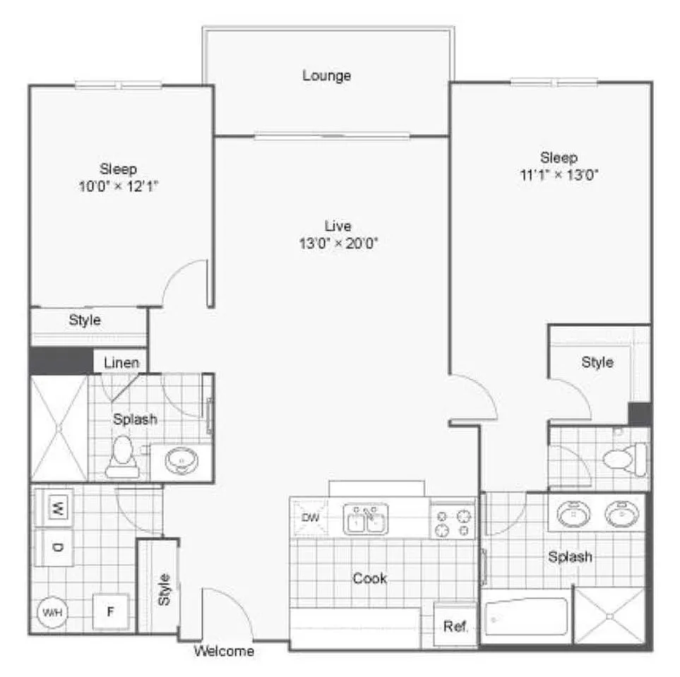 Floor plan Ballard