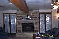 Electric/Wood Fireplace