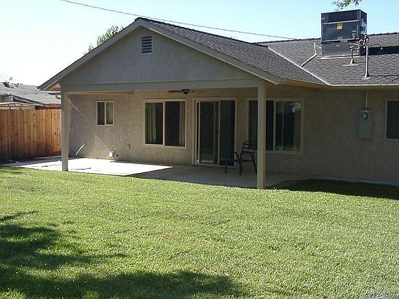 Large back yard