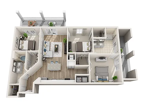 Floor plan Tradd