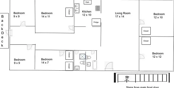 6 bed, 2.0 bath, $4,500 — Photo 2