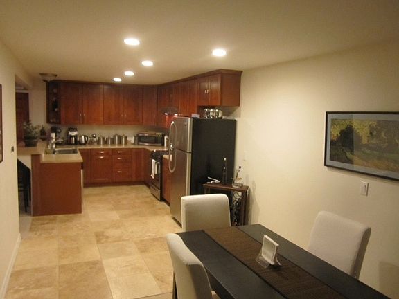 Kitchen and dining area