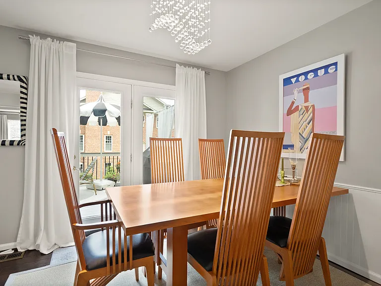Dining area