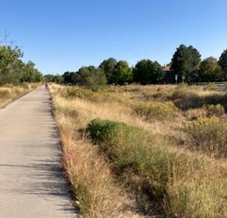 Cherry Creek Trail and Highline Trail border each side of Cherry Creek Meadows Complex.
