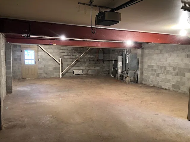 Very large garage
