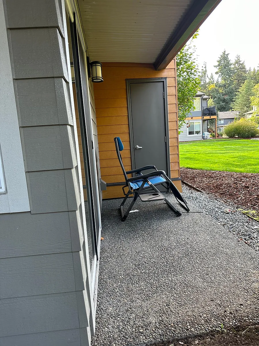 Patio with storage - 10831 NE 147th Ln