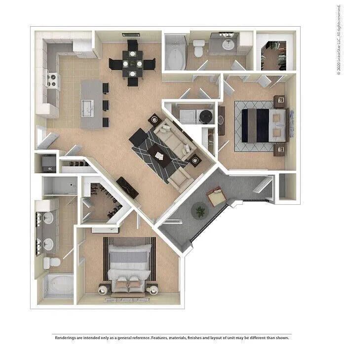 Floor plan B2