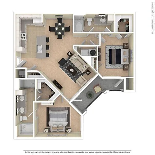 Floor plan B2