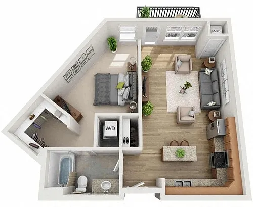 Floor plan E